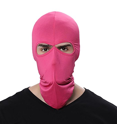 Balaclava Face Mask for Outdoor Sports - Rose, 43x24.5cm