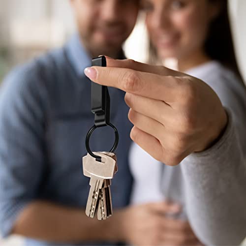 Tactical Duty Belt Key Holder with Detachable Ring for 2.25-Inch Belts