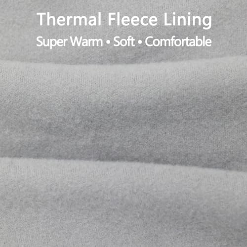 Thermal Winter Ski Mask Balaclava Full Face Mask - Pure Grey