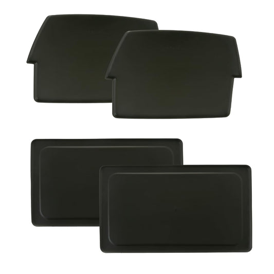 GE Appliances Refrigerator Drawer & Bin Liners with Microban for Counter Depth Refrigerators – Durable, Easy-Clean, Anti-Microbial Protection