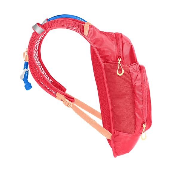 Kids Hydration Backpack - Lightweight Mini M.U.L.E. Pack with 50oz Reservoir - Pink/Flowers