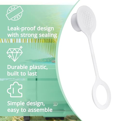 Drain Plug Caps for Igloo Coolers - 2 Pack, Durable ABS