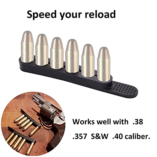 Holster Magazine Pouch - 6 Round .38/.357 Caliber Speed Strips
