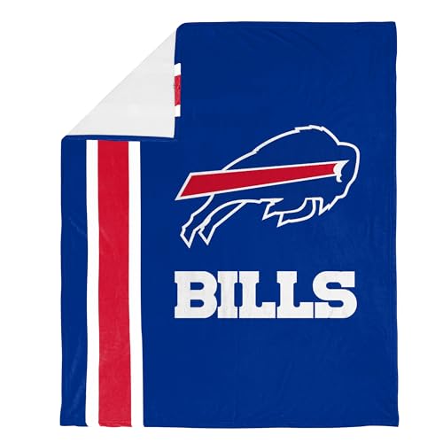 Buffalo Bills NFL Plush Micro Raschel Throw Blanket - 50x60