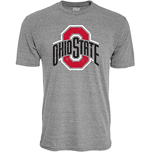 Ohio State Buckeyes Tri-Blend T-Shirt - X-Large Heather Gray