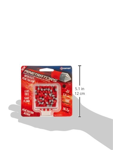 Lead-Free .22-Caliber Ultra Heavy Pointed Pellets - 100 Count