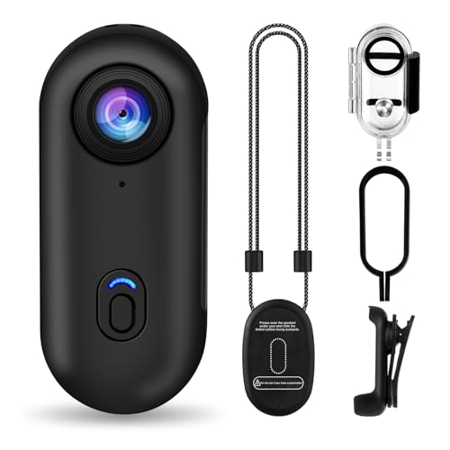 i3 4K Thumb Action Camera - Tiny Size, Waterproof, 64GB