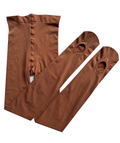 Convertible Ballet & Dance Tights - Opaque Soft - XX-Large Cocoa