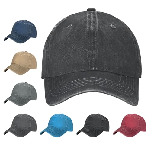 Personalized Baseball Cap with Custom Text or Logo - Black