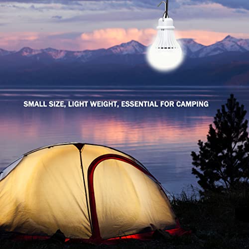 2 Pack USB LED Camping Lights 5W Portable Emergency Lanterns for Outdoor, Garage, Car, Fishing