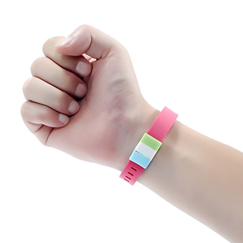 20Pcs Protective Silicone Fastener Rings for Fitbit Flex - Mixed Color