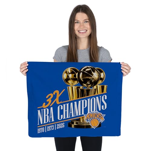 NBA 2026 Champions Rally Towel - Lightweight Fan Gear, 15 x 18 Inch