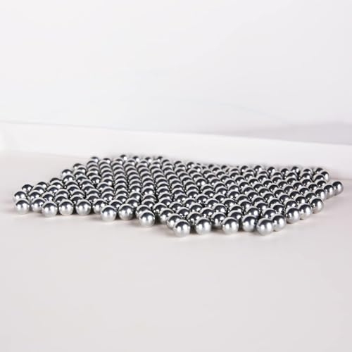 .177 Caliber Steel BBs - 6000 Count Zinc Plated Polished for Target Shooting