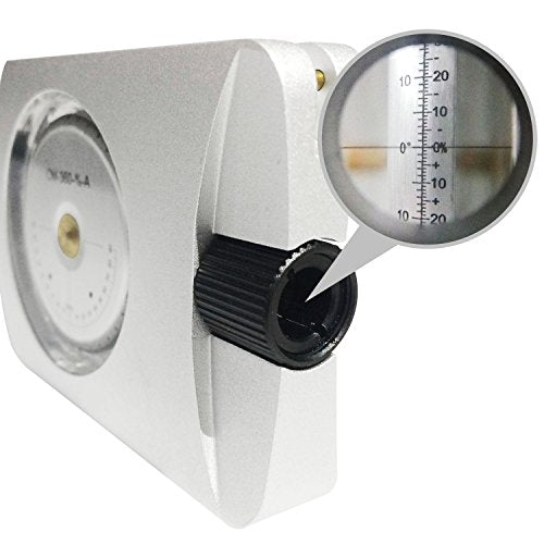 Mini Aluminum Clinometer - Angle & Height Measurement Tool