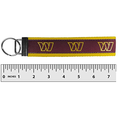 Washington Commanders Key Chain - Team Colors, 7.75 Inches