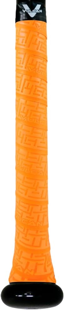 Vulcan Bat Grip - 0.50mm, 1.00mm, 1.75mm | Enhance Baseball/Softball Performance | Multiple Colors