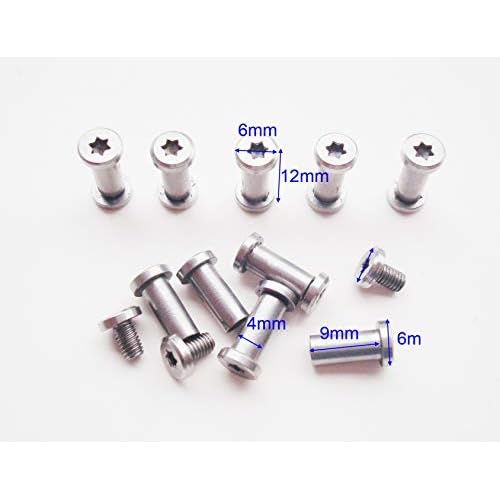 EDC Knives handle pivot pin screw,survival knife rivets pocket folding knife shaft fasteners,pack 10 sets