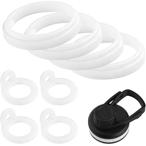 Silicone Gaskets for Thermoflask 24/32/40/64oz Bottles - 8 Pack