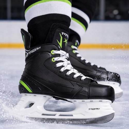 Ice Hockey Skates - TronX Stryker 3.0, Size 9 (Shoe Size 10-10.5)