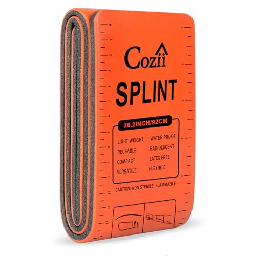 Universal Aluminum First Aid Splint Kit - 36" x 4.3" - 1 Pc