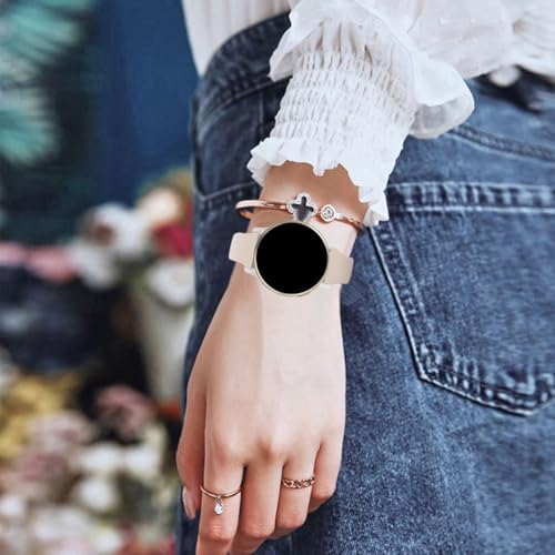 Slim Silicone Watch Band for Garmin Vivoactive - Starlight