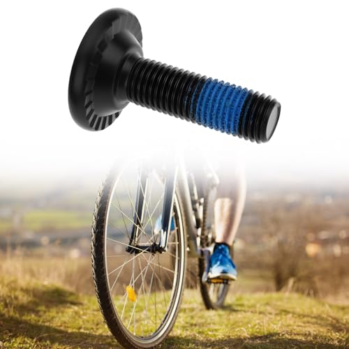 Bicycle Crank Spindle Bolts - M8 x 1.0 x 24mm Steel Set