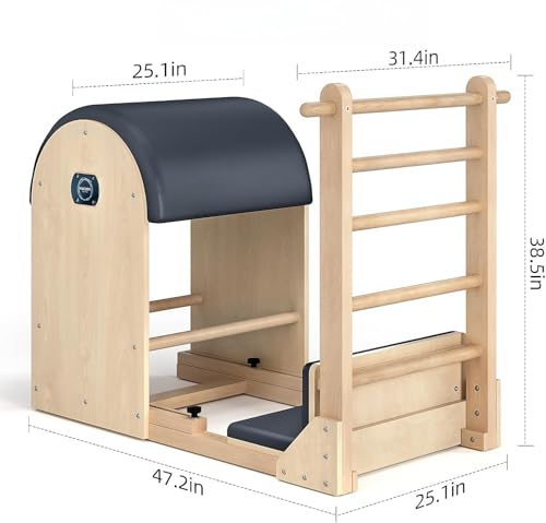 Pilates Ladder Barrel - Premium Wood Strength Training Equipment