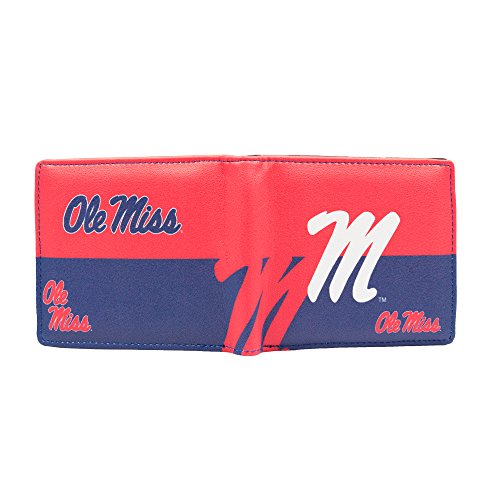 North Carolina Tar Heels Bi-Fold Wallet - Team Color - Mississippi Ole Miss Rebels