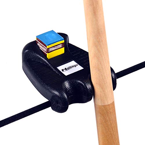 Portable 2-Hole Cue Stick Holder for Billiards