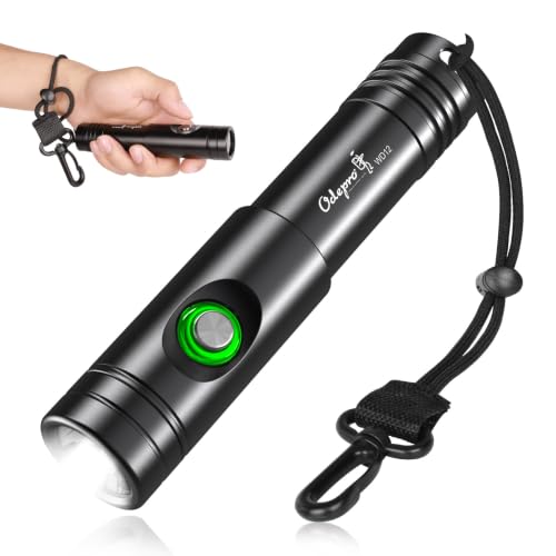 Odepro WD12 Dive Light 1400 Lumens Waterproof Underwater Flashlight