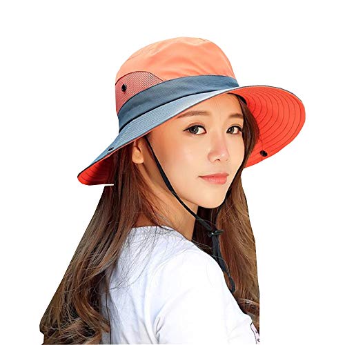UV Protection Waterproof Breathable Folding Sun Hat with Neck Flap