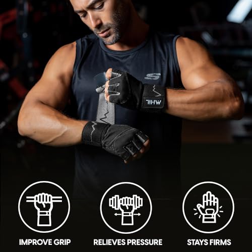 Durable Workout Gloves for Men – Enhanced Grip & Wrist Support