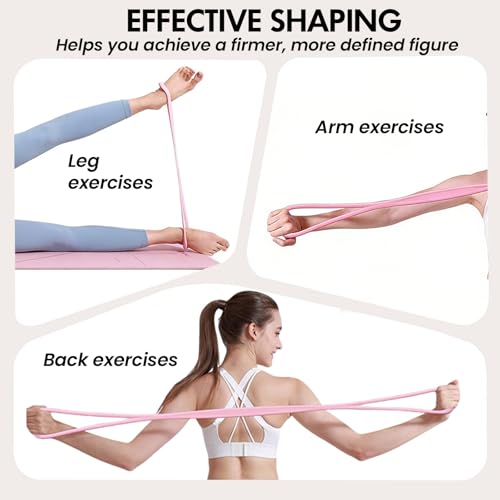 Figure 8 Resistance Band for Full-Body Workouts - Non-Slip Handles