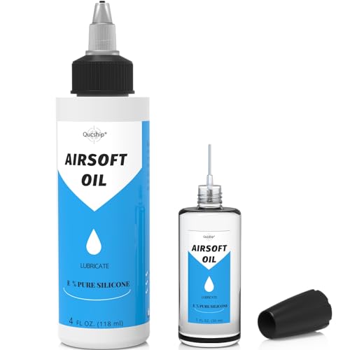 Premium 100% Silicone Airsoft Gun Oil & Chamber Lube Kit