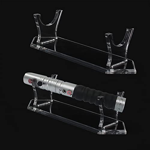WANLIAN Transparent Acrylic Lightsaber Display Stand for Collectible Sabers