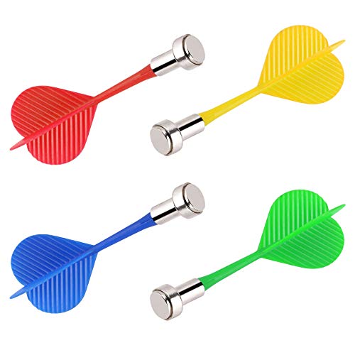 Magnetic Darts - 12 Pack Red, Blue, Yellow, Green