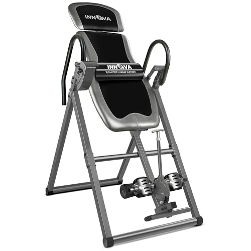 Heavy-Duty Inversion Table with Adjustable Headrest & Ankle Holders