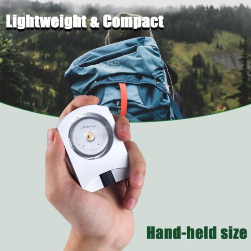 Aluminum Waterproof Clinometer - Accurate Handheld Altimeter