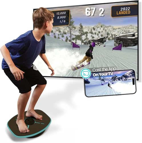 GoBalance Sport-Play - App-Enabled Balance Board with 12 Games