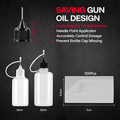 Large Universal Gun Cleaning Kit with Brass Rods & Accessories - Laziiey