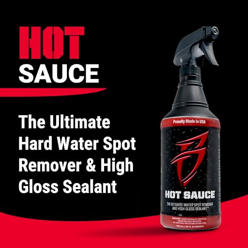 Hot Sauce Hard Water Spot Remover with Wax Sealants - 32 oz