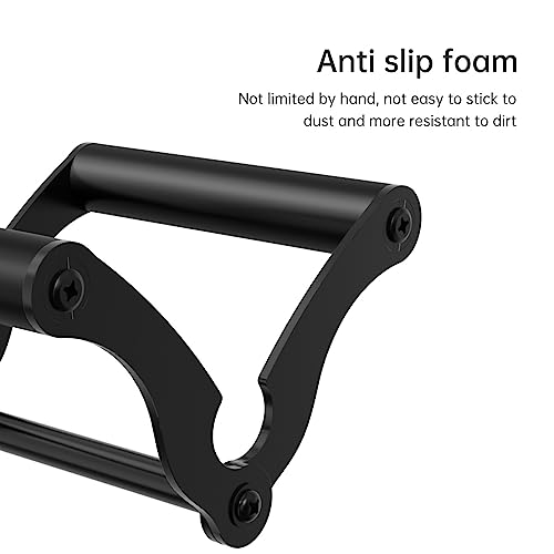 Landmine Handle Attachment for Barbell - V Bar, Black