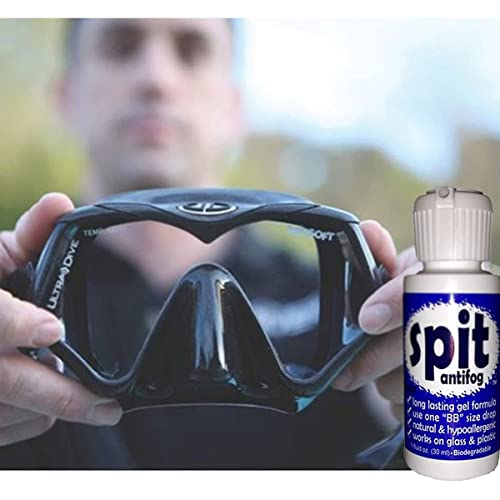 JAWS Anti-Fog Gel Solution for Snorkel Masks & Sport Goggles - 1 Ounce Pack of 3