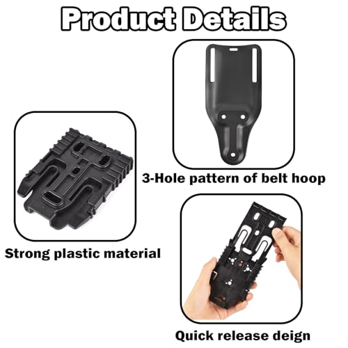 TUSAUW Quick Locking System Kit for Holsters and Accessories