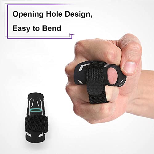 Adjustable Finger Splint Support Sleeve - Medium Size