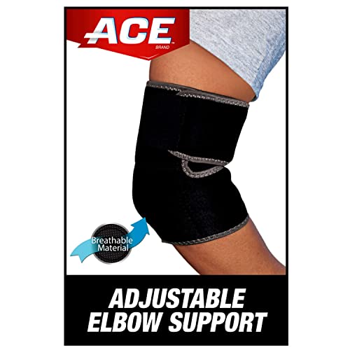 Adjustable Compression Elbow Support - One Size Neoprene