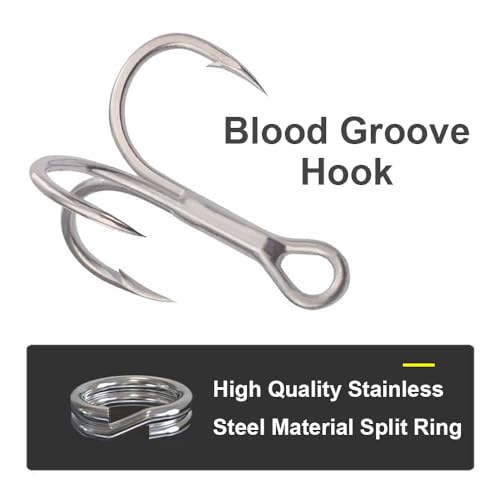 FANGBLUE Type F 4-1/4oz Metal VIB Fishing Lure Spinner Jigging Spoons