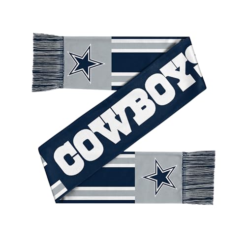Dallas Cowboys Football Neck Warmer Scarf - Team Color Stripe
