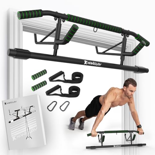Pull Up Bar for Doorway - Foldable, Heavy Duty, 440 Lbs Capacity