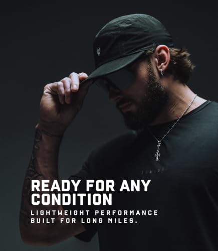 Lightweight Reflective Running Hat for Men and Women - Breathable Moisture-Wicking Cap